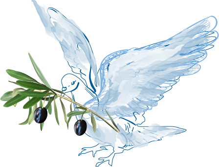 dove with olive branch